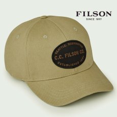 画像1: フィルソン ツイル ロガー キャップ（ベージュ）/Filson Twill Logger Cap Beige (1)
