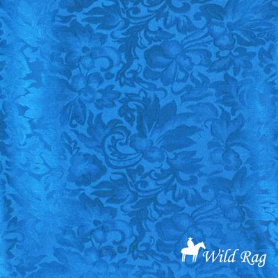 画像2: シルク スカーフ ワイルドラグ アメリカンカウボーイ大判スカーフ ロイヤルブルー/100% Silk Wild Rags(Royal)