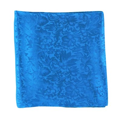 画像1: シルク スカーフ ワイルドラグ アメリカンカウボーイ大判スカーフ ロイヤルブルー/100% Silk Wild Rags(Royal)
