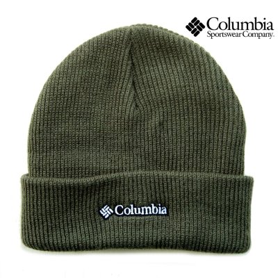 画像1: コロンビア ニット キャップ オリーブ/Columbia Knit Watch Cap(Olive)