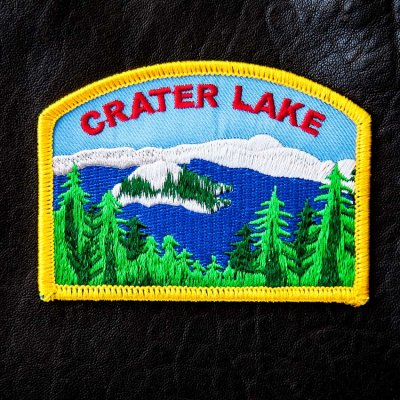 画像1: ワッペン クレーターレイク国立公園/Patch Crater Lake National Park