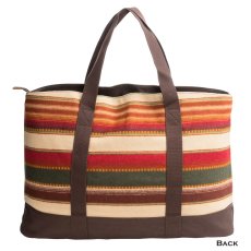 画像2: ペンドルトン サンタフェ ストライプ ウール トートバッグ/Pendleton Santa Fe Stripe Wool Tote Bag (2)