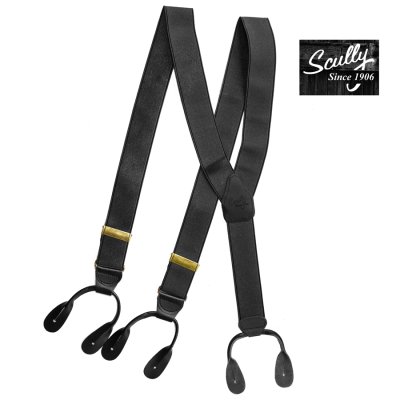 画像1: スカリー サスペンダー（ブラック）/Scully Suspenders(Black)