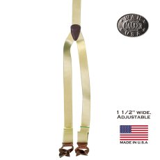 画像1: ワーメーカー サスペンダー（カーキ）/Wah Maker Suspenders(Khaki) (1)