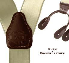 画像2: ワーメーカー サスペンダー（カーキ）/Wah Maker Suspenders(Khaki) (2)