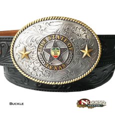 画像2: ノコナ ウエスタン ベルト バックル テキサススター/Nocona Belt Buckle THE STATE OF TEXAS (2)