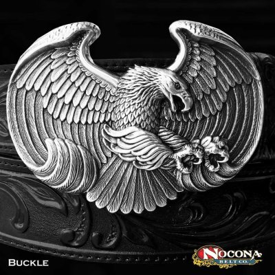 画像1: ノコナ ベルト バックル アメリカンイーグル/Nocona Belt Buckle Eagle