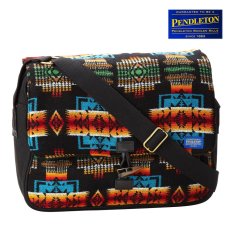 画像1: ペンドルトン ショルダーバッグ メッセンジャー バッグ チーフジョセフ ブラック/Pendleton Shoulder Bag Chief Joseph Black (1)