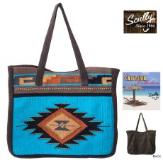 画像1: スカリー トートバッグ（ターコイズ）/Scully Cantina Tote Bag(Teal) (1)