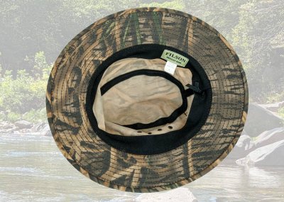 画像3: フィルソンx モッシーオーク シャドウ グラス カモ オイルフィニッシュ ティンクロス パッカー ハット L（58cm〜59cm）/FilsonxMossy Oak Camo Shadow Grass Tin Cloth Packer Hat 