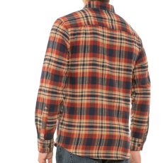 画像3: コールマン フランネル シャツ（ラスト・ネイビー/長袖）/Coleman Flannel Shirt(Rust/Navy)  (3)