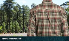 画像4: ペンドルトン ハイカーシャツ（レッド・グリーン・タン/長袖）/Pendleton Long Sleeve Hiker Shirt(Red/Green/Tan Plaid) (4)