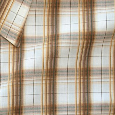 画像2: パンハンドルスリム スナップフロント ウエスタンシャツ ブラウンプラッド（長袖）L（身幅60cm）/Panhandle Slim Long Sleeve Plaid Western Shirt(Brown)