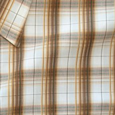 画像2: パンハンドルスリム スナップフロント ウエスタンシャツ ブラウンプラッド（長袖）L（身幅60cm）/Panhandle Slim Long Sleeve Plaid Western Shirt(Brown) (2)