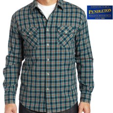 Turquoise/Brown Soft Plaid