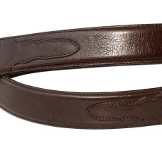 画像3: ウエスタン レザー ベルト ブラウン/ブラック 40,42/Western Leather Belt(Brown/Black) (3)