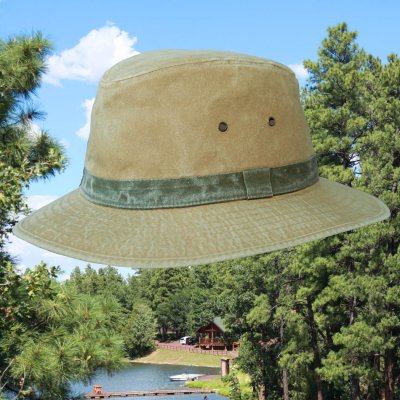 画像2: DPC ドーフマン パシフィック UPF50+ サファリ ハット（カーキ）/Dorfman Pacific Safari Hat(Khaki)