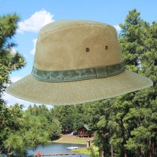 画像4: DPC ドーフマン パシフィック UPF50+ サファリ ハット（カーキ）/Dorfman Pacific Safari Hat(Khaki) (4)