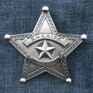 【ヴィンテージ】真鍮製 Hollywood 保安官バッジセット＋おまけ ヴィンテージ】真鍮製 Hollywood 保安官バッジセット＋おまけ