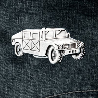 画像1: ハマー ピンバッジ ピンズ/Pin Hummer