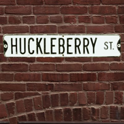 画像2: アメリカン ストリート サイン ハックルベリー ストリート/Street Sign HUCKLEBERRY ST.