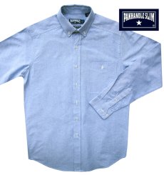 画像4: パンハンドルスリム オックスフォード シャツ（フレンチブルー）/Panhandle Slim Oxford Cloth Shirt (4)