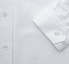 画像3: パンハンドルスリム オックスフォード シャツ（ホワイト・無地/長袖）/Panhandle Slim Oxford Cloth Shirt (3)