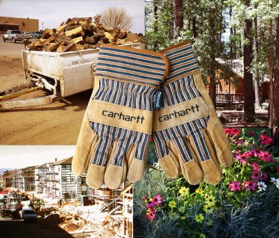 画像1: カーハート スエード ワーク グローブ シンサレート・ThinsulateTM Insulation/Carhartt Suede Work Gloves(Safety Cuff-Insulated)