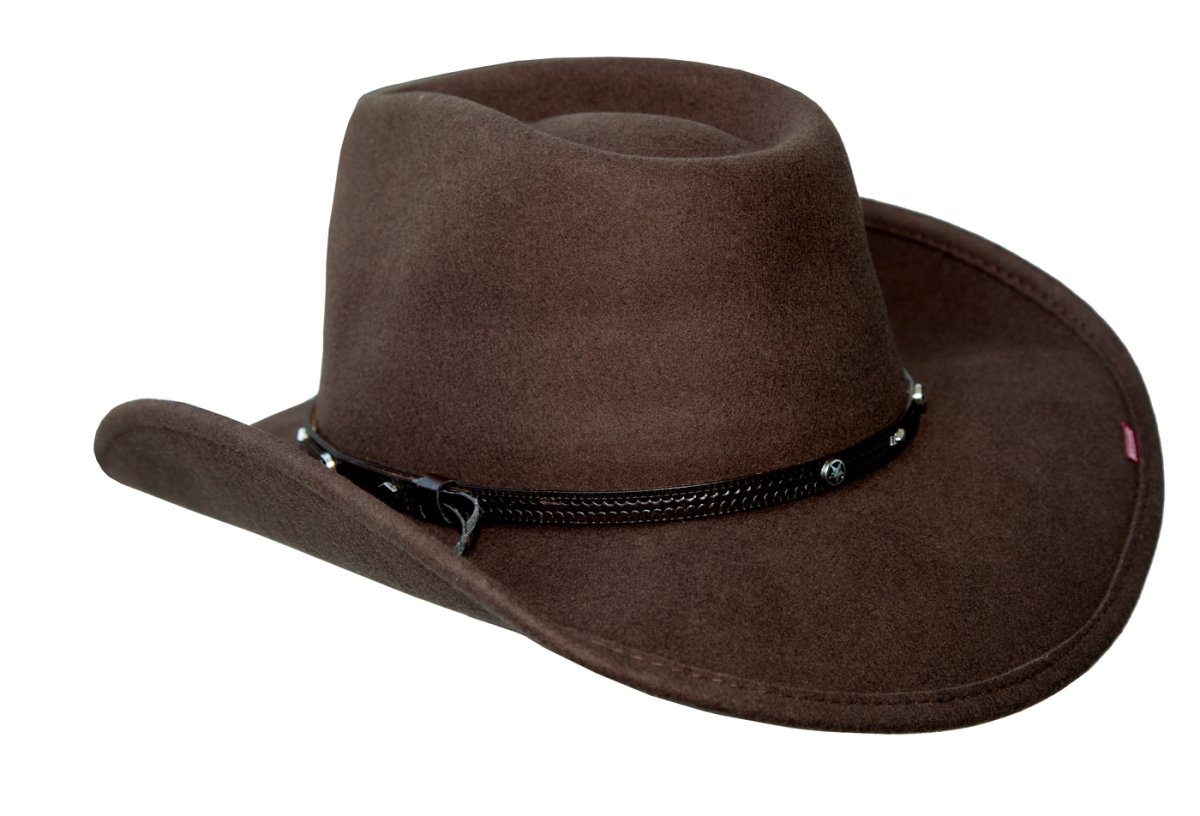 画像3: ブルハイド プレミアムウール カウボーイ ハット サンダーバード（スター・ブラウン）/Bullhide Premium Wool Cowboy Hat Thunderbird(Brown) (3)