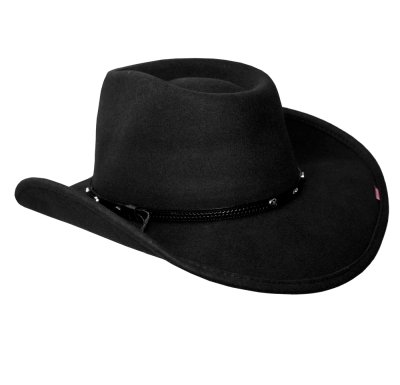 画像3: ブルハイド プレミアムウール カウボーイ ハット サンダーバード（スター・ブラック）/Bullhide Premium Wool Cowboy Hat Thunderbird(Black)