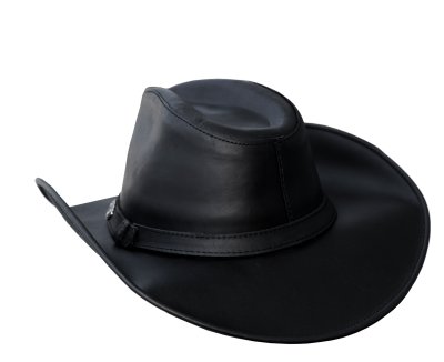 画像3: ブルハイド レザー カウボーイ ハット（ブラック）/Bullhide Genuine Leather Cowboy Hat Right Now(Black)