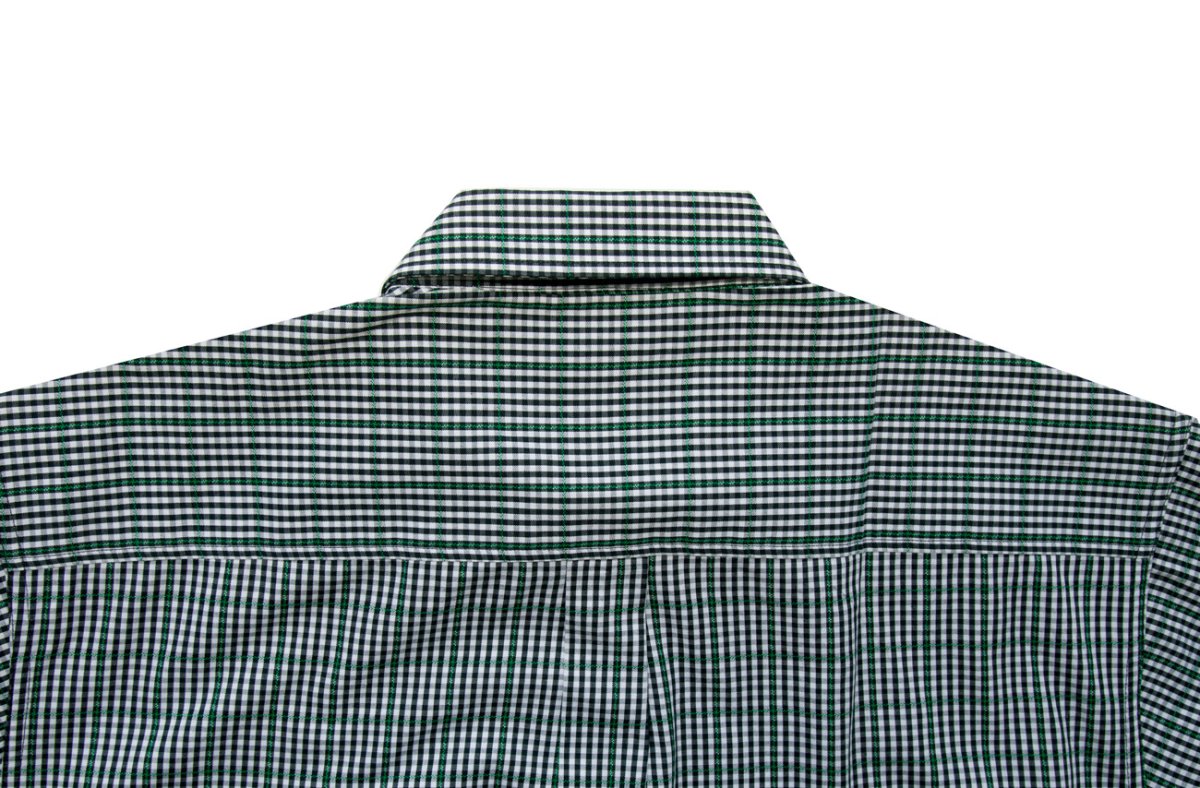 画像3: シンチ スナップフロント ウエスタン シャツ（ブラック・グリーン/半袖）ラージサイズ  身幅67cm/Cinch Short Sleeve Western Shirt(Black/Green) (3)