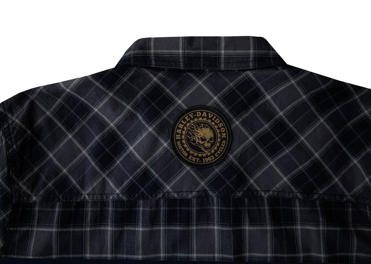 画像2: ハーレーダビッドソン 半袖シャツ（ブラック）S/Harley Davidson Shortsleeve Shirt(Black) (2)