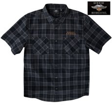 画像4: ハーレーダビッドソン 半袖シャツ（ブラック）S/Harley Davidson Shortsleeve Shirt(Black) (4)