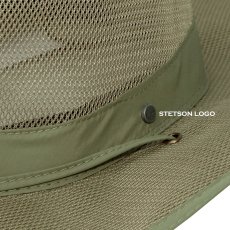 画像4: ステットソン メッシュ サファリ ハット（フォッシル）/Stetson Mesh Safari Hat(Fossil)  (4)