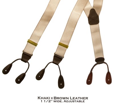 画像2: スカリー サスペンダー（カーキ）/Scully Suspenders(Khaki)