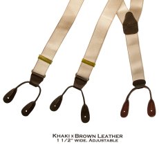 画像2: スカリー サスペンダー（カーキ）/Scully Suspenders(Khaki) (2)