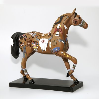 画像3: ペインテッド ポニー ホース 馬の置物/ Painted Pony