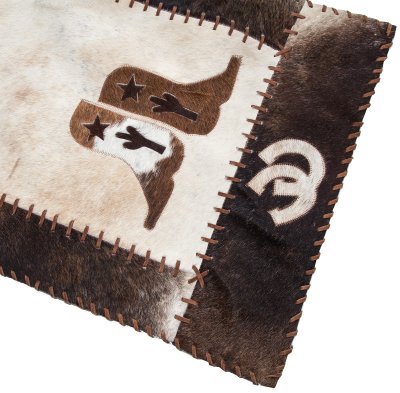 画像3: ウエスタンブーツ 馬蹄 牛毛皮 ウエスタン ラグ/Western Boots Horseshoes Cowhide Rug 