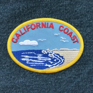 ヴィンテージ 刺繍 ワッペン 1970 1980 カリフォルニア州レイクタホ D ヴィンテージ 刺繍 ワッペン 1970 1980 カリフォルニア州