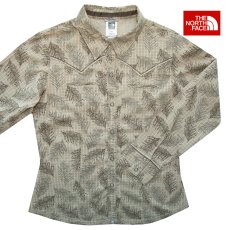 画像3: ノースフェイス レディース 長袖 ウエスタン シャツ（ブラウン）M/The North Face Long Sleeve Western Shirt(Brown/Women's) (3)