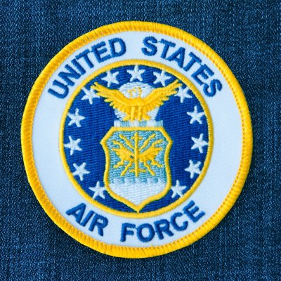 画像1: ワッペン U.S エアフォース/Patch UNITED STATES AIR FORCE