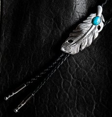 画像3: フェザー ボロタイ/Western Bolo Tie (3)