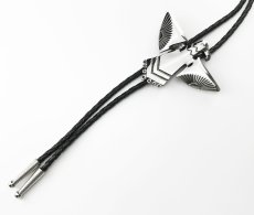 画像2: ボロタイ サンダーバード（シルバー）/Western Bolo Tie Thunderbird (2)