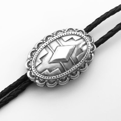 画像1: ウエスタン ボロタイ サウスウエスト シルバー/Western Bolo Tie