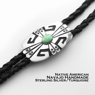 ナバホ族 ターコイズ ビーズ ネックレス（48cm）/Navajo