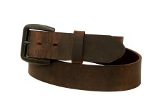 画像2: 3D ベルト アメリカ製 レザー ウエスタン ベルト（ディストレストブラウン）/3D Belt 1 1/2" Genuine Leather Western Belt(Distressed Brown) (2)