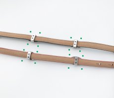 画像5: レディース ハート ベルト(レッド・ブラック)【訳あり商品-SDGs】/Heart Belt(Red/Black) (5)