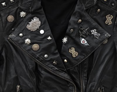 画像2: スカリー メタルスタッズ レディース モーターサイクル ジャケット ライダー ジャケット(ブラック)/Scully Motorcycle Jacket Black(Women's)