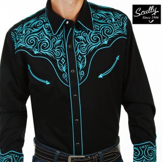 カラーチップ シルバー/Collar Tips Engraved Silver 長袖シャツ